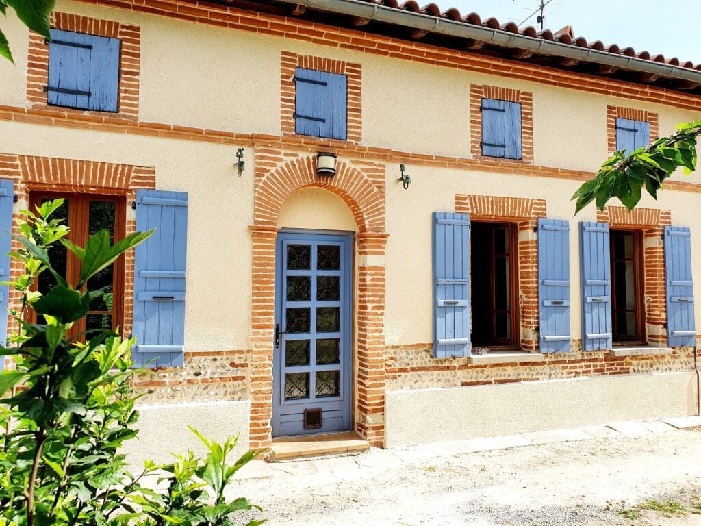 peinture facade volet maison hr renv